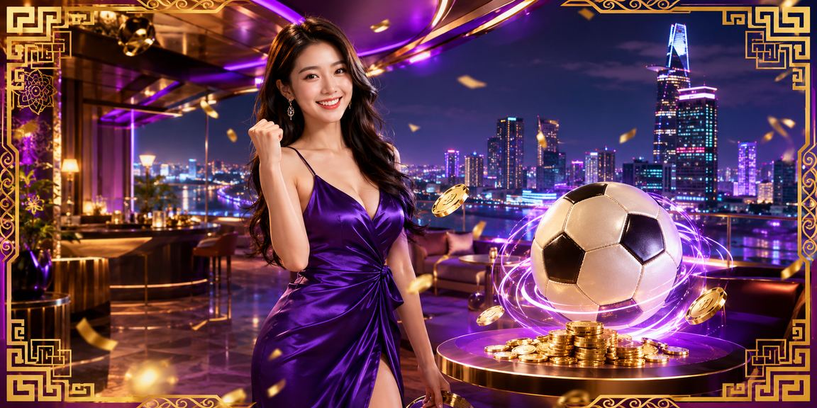 Màn hình cá cược bóng đá neon tại Hồ Chí Minh với giao diện tiếng Việt trên điện thoại